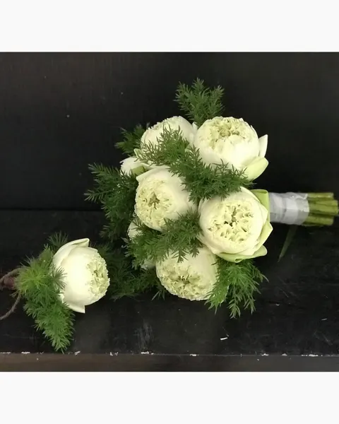 婚禮花:  手捧花 新娘白色之美 - HC33 