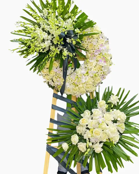 Hoa Chia Buồn: Vòng Nhạc Chia Ly - HTL172 | Flosa