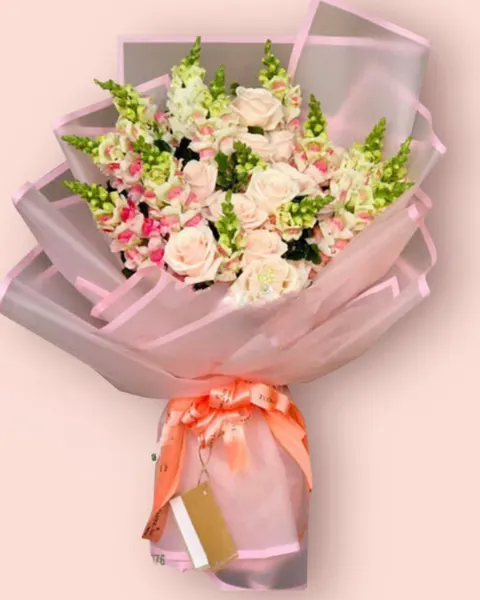 長形花束:  關心 - HBD149 - 祝賀20/11的20號花 