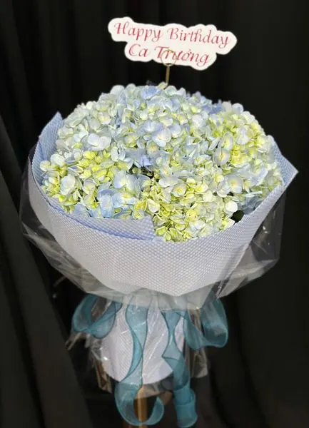 長形花束:  心中的紫色花滴 - 20/10 - HBT87 