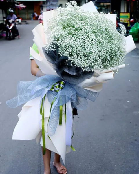 Hoa Bó Dài: Baby Big Size - HBD18 - Hoa 8/3 | Flosa