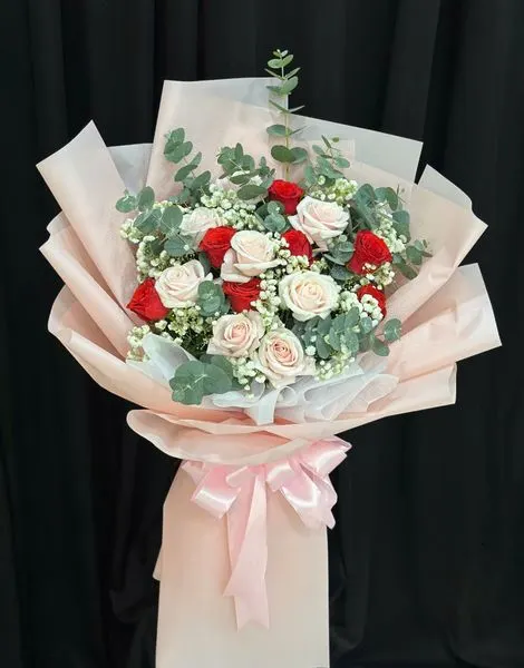 長形花束:  甜美花束 - HBD296 