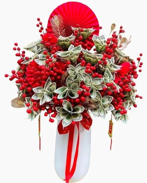 2$ Flower Vase - BT39 - Tet Decoration