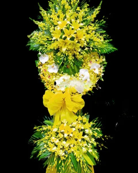 慰問花:  安寧 - HTL56 - 喪禮花圈 