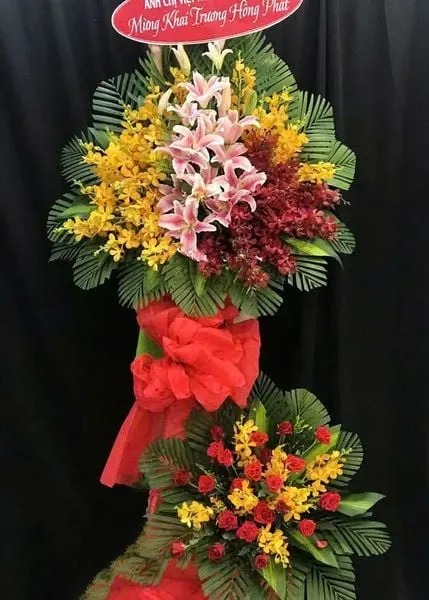 開學花:  陽光色花架 - HCM48 