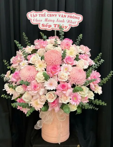Hộp Hoa Tươi: Hộp Hoa Hồng Ngọt  - HH122 | Flosa