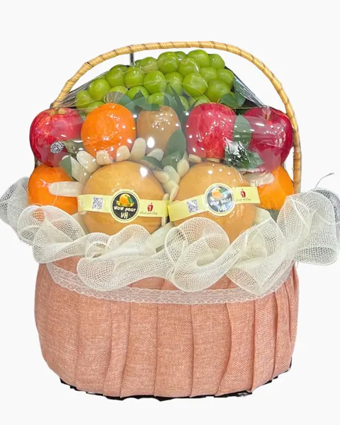 Giỏ Trái Cây: Giỏ Trái Cây Xinh Yêu - GTC153 | Flosa