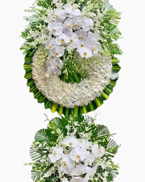 喪禮花圈:  送別 - HTL74 - 喪禮花圈 