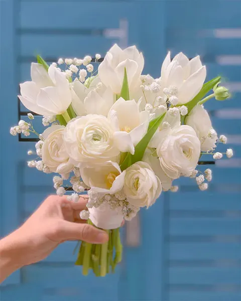 Hoa Cưới: Bó Hoa cưới Cầm Tay New Beginning - HC48 | Flosa