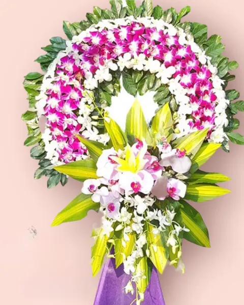 慰問花:  回家 - HTL99 - 喪禮花圈 