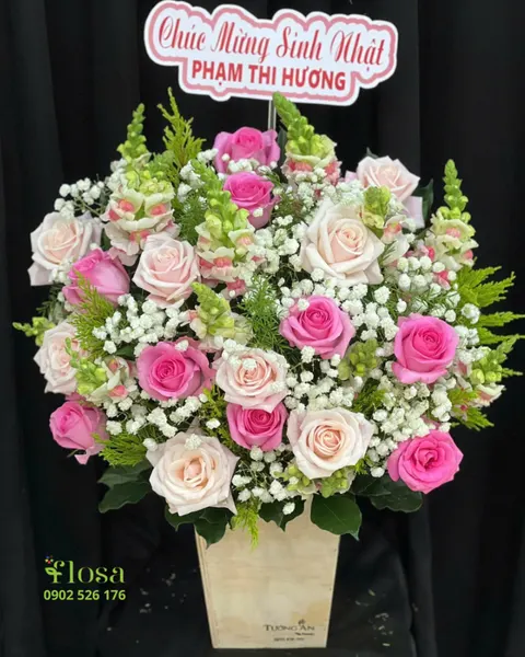 鮮花盒:  花束組合盒 - HH87 