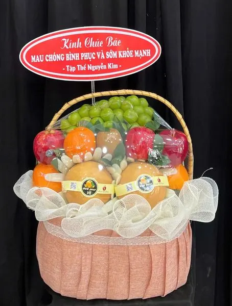Giỏ Trái Cây: Giỏ Trái Cây Xinh Yêu - GTC153 | Flosa