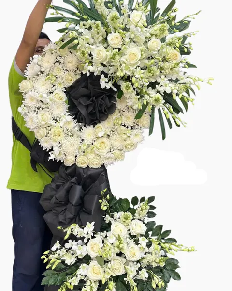 Hoa Chia Buồn: Hoa Từ Biệt - HTL144 | Flosa