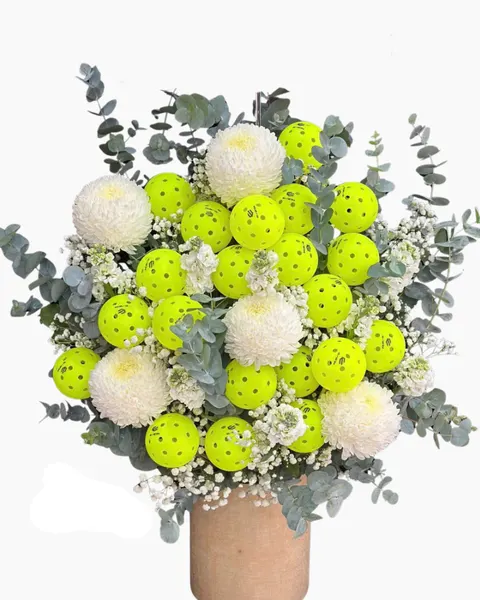 Flowers and Balloons:  Green Love Shadows - HBB12 