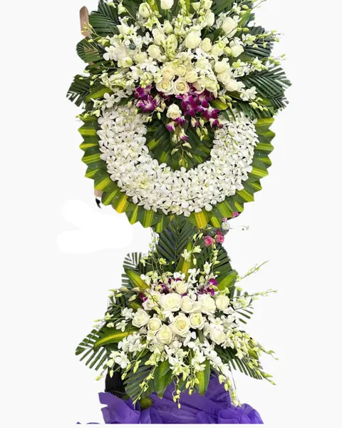 Hoa Chia Buồn: Chia Buồn Sâu Sắc-HTL141 | Flosa