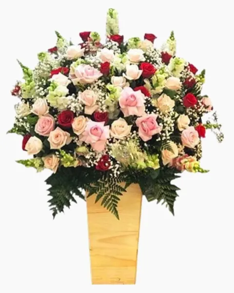 鮮花盒:  夢幻 - HCH64 - 送給媽媽的花 