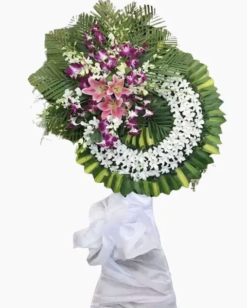 蘭花:  便宜慰問花圈 - HTL127 