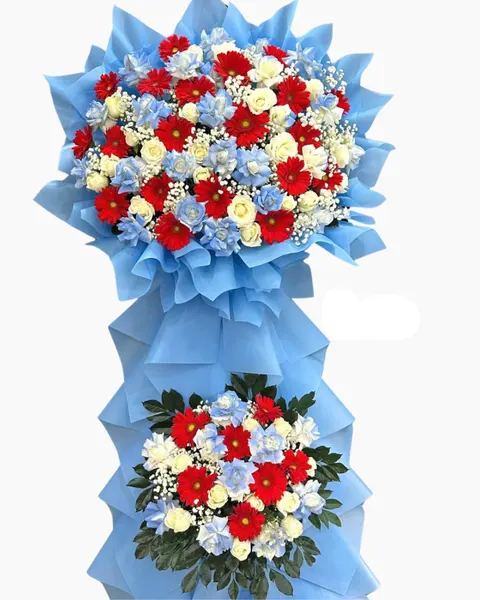 Hoa Chúc Mừng: Kệ Hoa Đại Dương  - HCM76 | Flosa