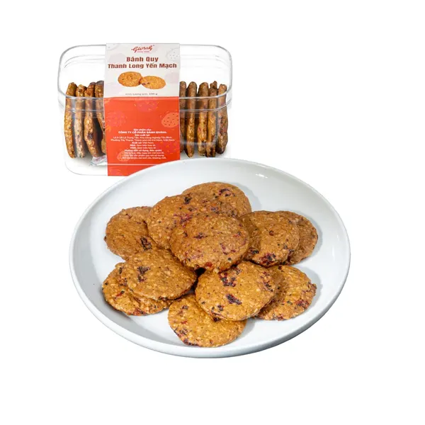 Givral Dragon Fruit Oat Cookies - GV92