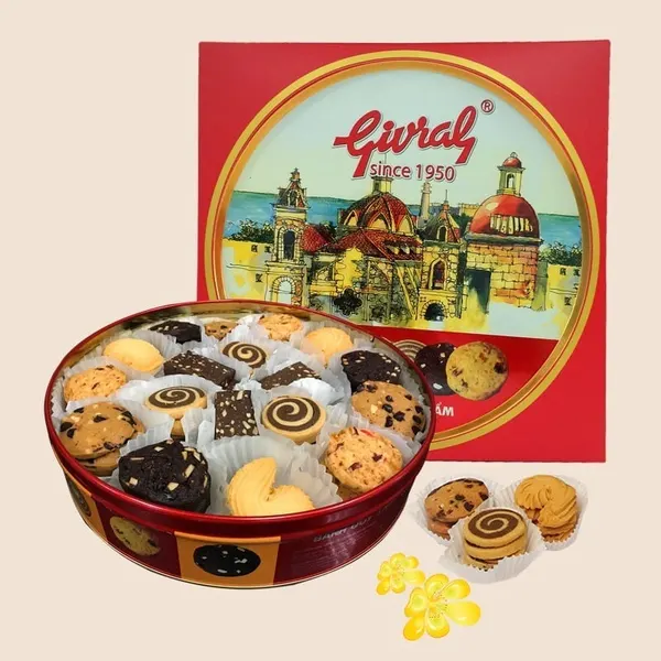 Givral Cookie Tin - GV100