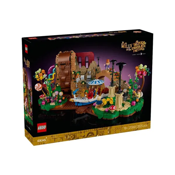 LEGO IDEAS Willy Wonka and the Chocolate Factory 21360