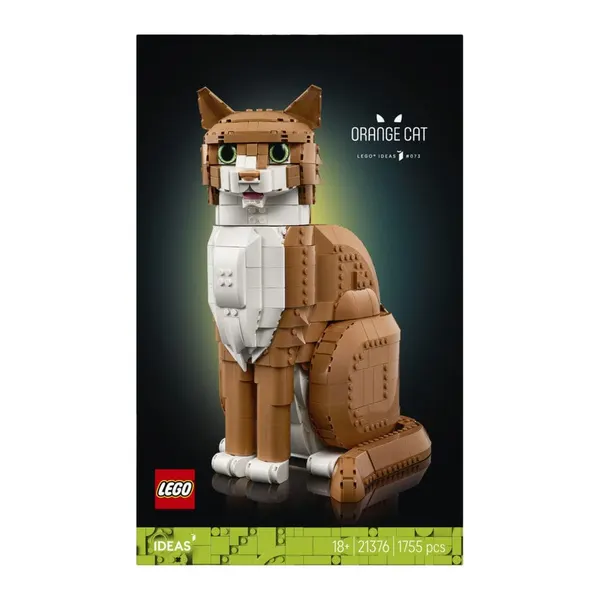 LEGO Và Đồ Chơi Thông Minh: Đồ Chơi Lắp Ráp Mèo Gừng LEGO IDEAS 21376 (1755 chi tiết) (ảnh 1) | Flosa
