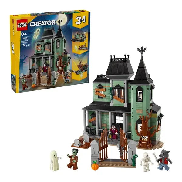 LEGO und Lernspielzeug:  LEGO CREATOR 31167 Spukhaus-Bausatz (736 Teile) 