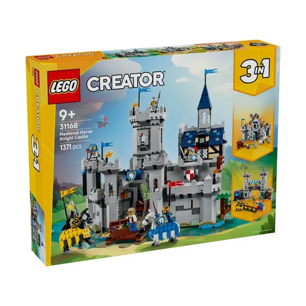 LEGO Và Đồ Chơi Thông Minh: Đồ Chơi Lắp Ráp Lâu Đài Trung Cổ Của Kỵ Sĩ LEGO CREATOR 31168 (1371 chi tiết) (ảnh 1) | Flosa
