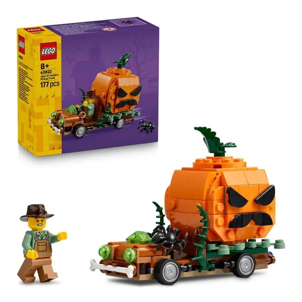 Đồ Chơi Lắp Ráp Xe Tải Bí Ngô Ma Quái LEGO SEASONS AND OCCASIONS 40822 (177 chi tiết)