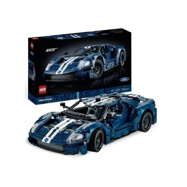 Ford GT Sports Car Building Toy LEGO TECHNIC 42154 (1466 pieces)