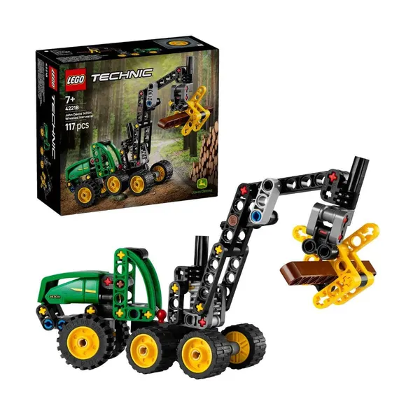 John Deere Wood Harvesting Vehicle LEGO TECHNIC 42218 (117 pieces)