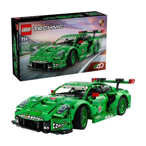 Porsche 911 GT3 R REXY AO LEGO TECHNIC 42224 (1313 pieces)