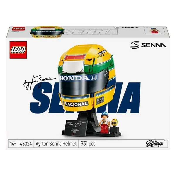 LEGO und Lernspielzeug:  LEGO EDITIONS FAHRZEUGE F1 Helm-Bausatz 43024 (931 Teile) 