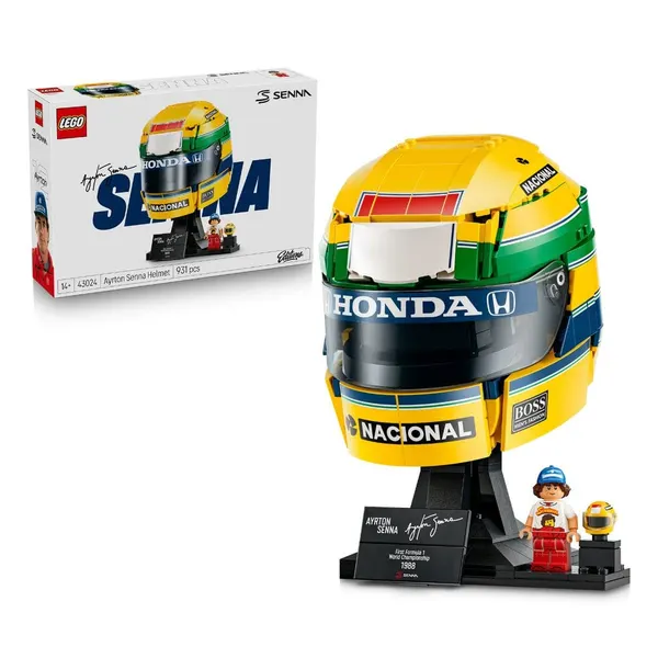 LEGO und Lernspielzeug:  LEGO EDITIONS FAHRZEUGE F1 Helm-Bausatz 43024 (931 Teile) 