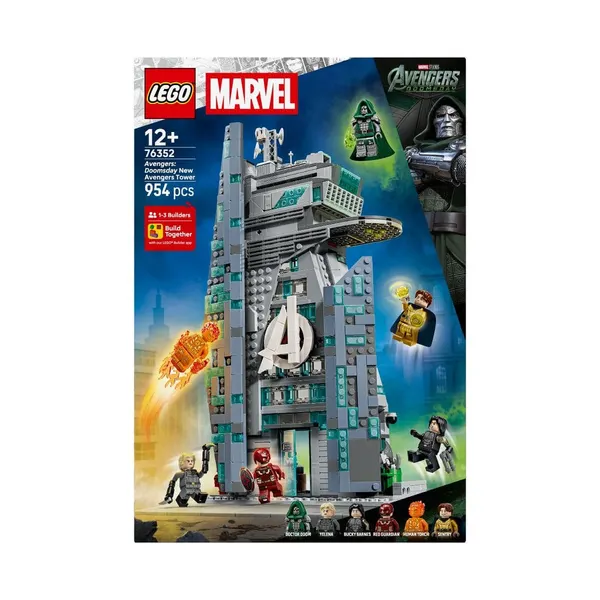 LEGO und Lernspielzeug:  LEGO SUPERHEROES Avengers Turm Bausatz: Doomsday 76352 (954 Teile) 