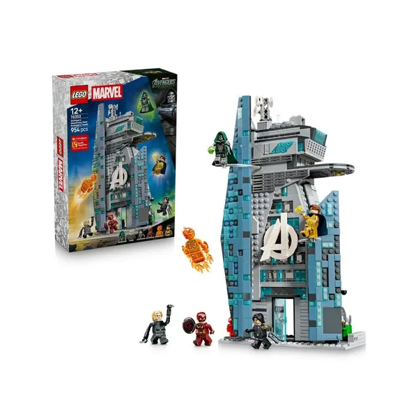 LEGO und Lernspielzeug:  LEGO SUPERHEROES Avengers Turm Bausatz: Doomsday 76352 (954 Teile) 