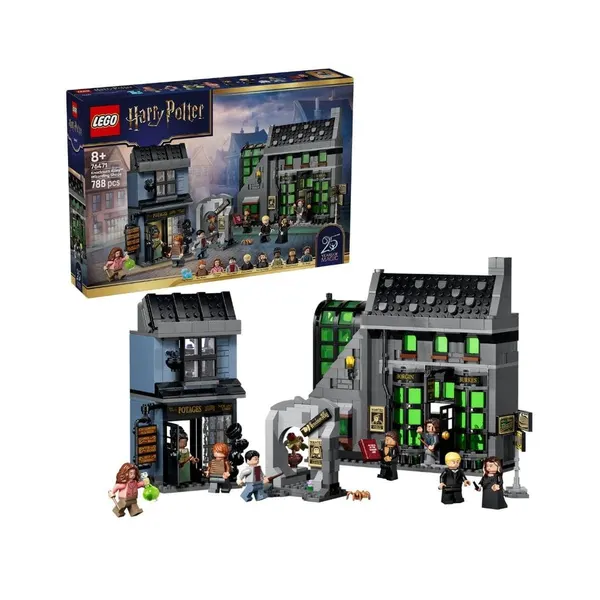 Đồ Chơi Lắp Ráp Hẻm Knockturn: Khu Phố Cửa Hàng Phù Thủy LEGO HARRY POTTER 76471 (788 chi tiết)