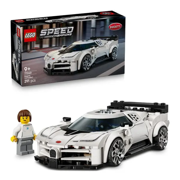 LEGO SPEED CHAMPIONS Bugatti Centodieci Sports Car 77240 (291 pieces)