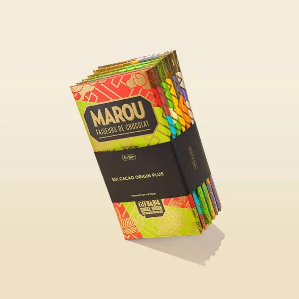 Socola Maison Marou: Set 6 Thanh Socola Hương Vị Việt 80G Marou (ảnh 1) | Flosa