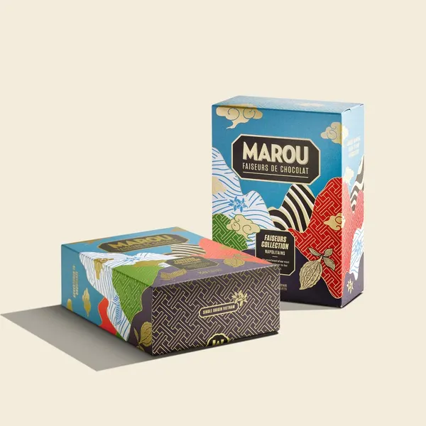 Marou 6 The Faiseurs Collection Napolitains Chocolate 36-Piece Gift Box