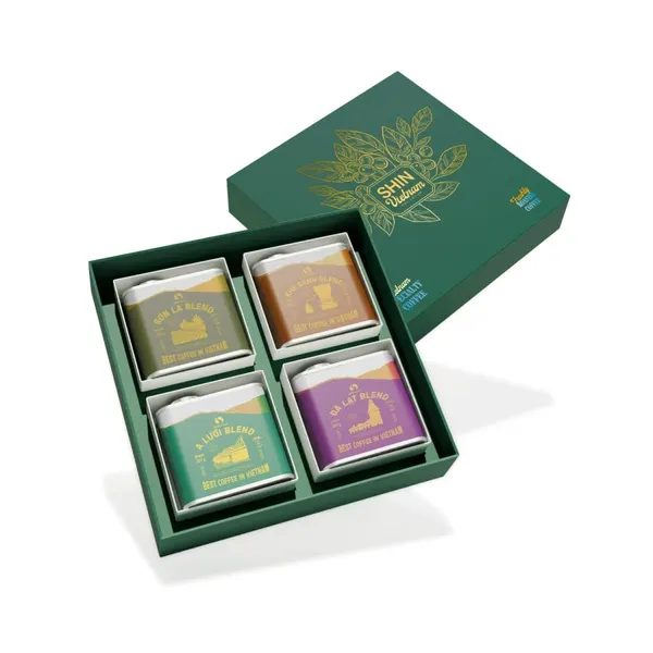 Gift Set - Premium Box - Pour Over Tin (Shin Coffee)