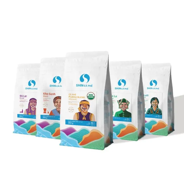 Regional Specialty Drip Coffee Combo (Shin Coffee)