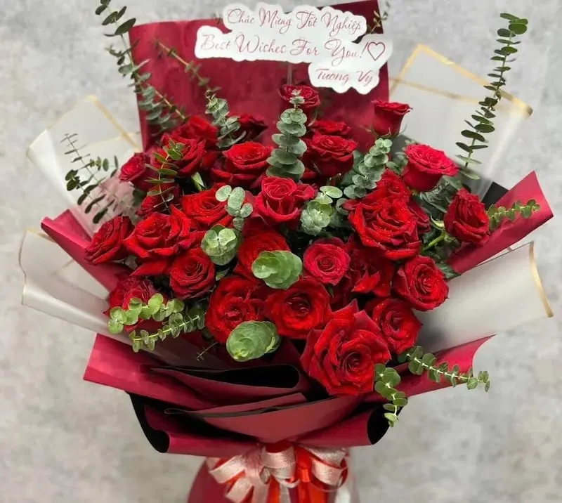 Bó Hoa Hồng 30 Ecuador - HBD239