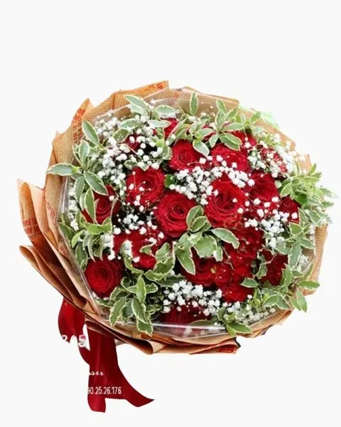 Heart Rose Bouquet - HBT41