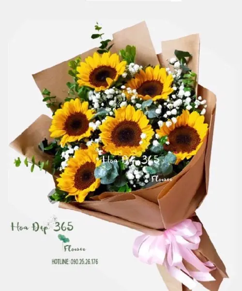 Bó Hoa Hướng Dương