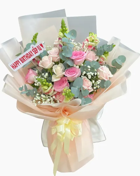  Bó Hoa Thanh Lịch - HBD328 