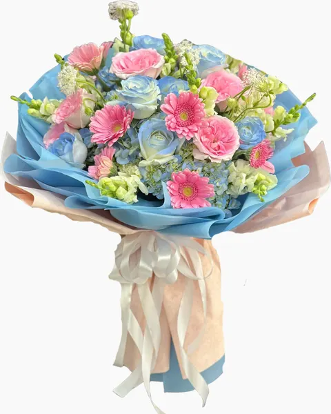 Blue Rose Bouquet - HBD332