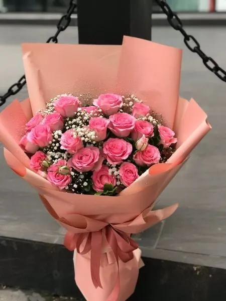 Bó hoa hồng tươi đáng yêu - món quà sinh nhật đáng yêu mà bất kể ai cũng sẽ thích.
