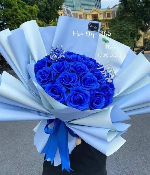 Bó hoa hồng sáp tặng 20/11