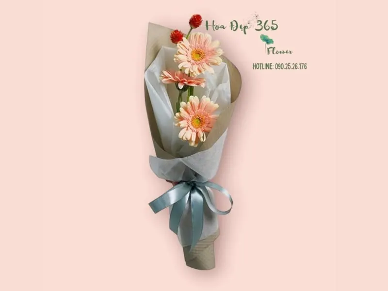 Bó Hoa Đồng Tiền - Adorable Smile - HBD65 - Hoa tặng mẹ